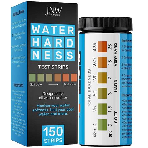 5 hardness test strip|titration water hardness test kit.